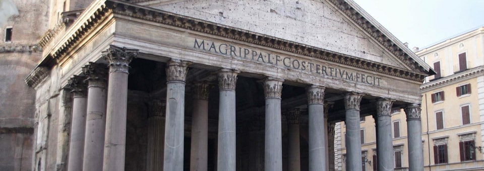 Pantheon in Rome restored under Emperor Hadrian