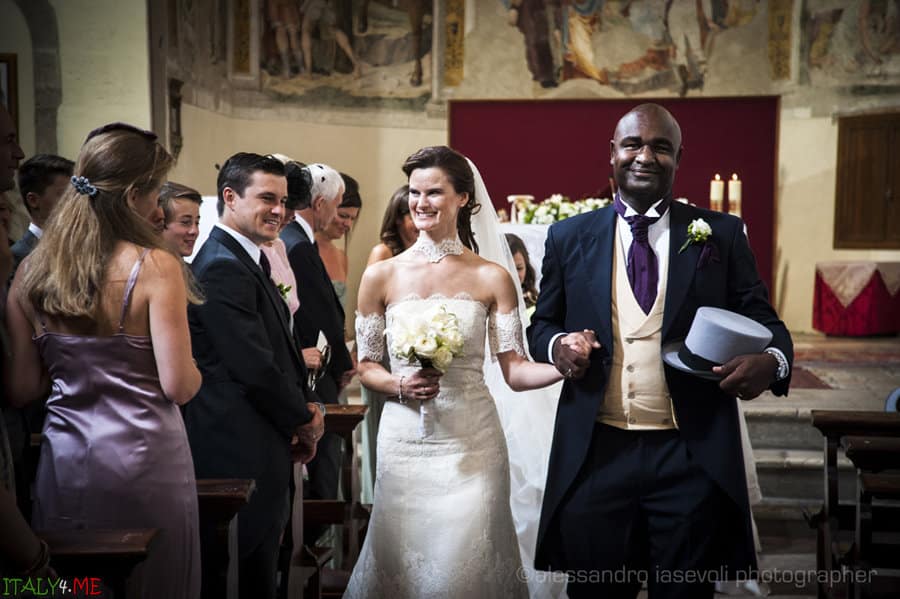 Свадебная церемония в Италии 