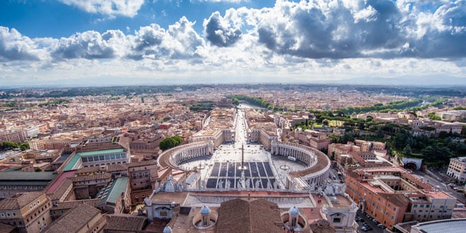 Dome of St. Peter's Basilica – the Best View of Rome