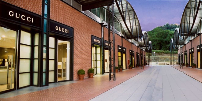 the Mall Luxury Outlet in Florence