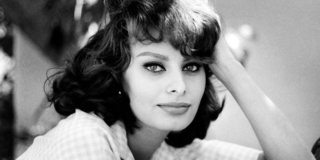 Sophia Loren in her youth