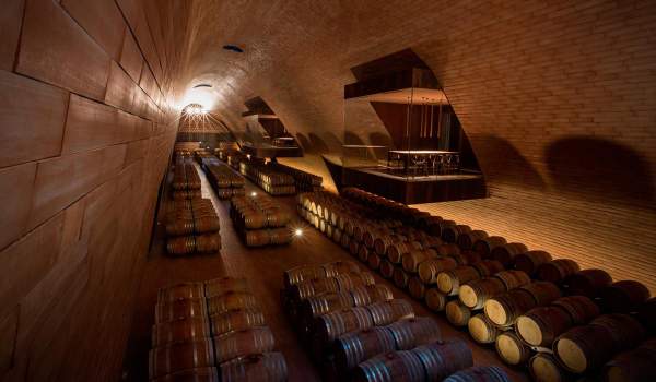 Wine cellars of Antinori villa