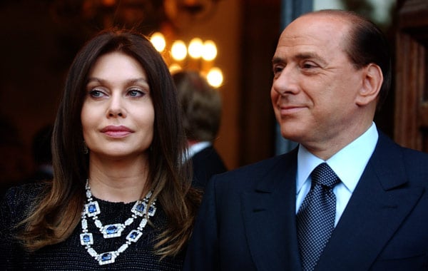 Veronica Lario second wife of Silvio Berlusconi