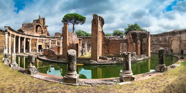 Emperor Hadrian's Villa in Tivoli