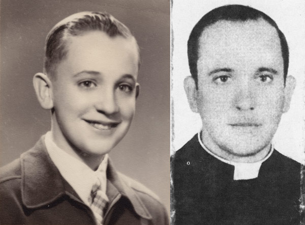 Pope Francis in his youth biography passport photo