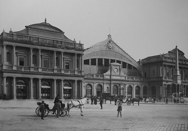 Old Termini railway station in Rome