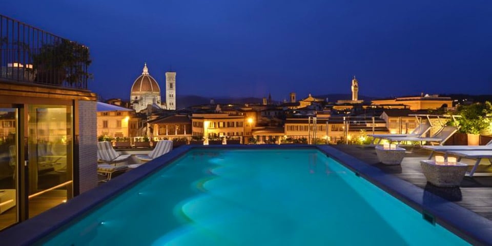 Grand Hotel Minerva - a 4-star hotel in the center of Florence with a swimming pool at the rooftop
