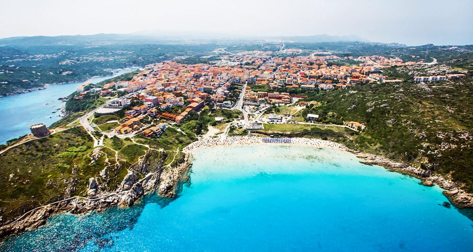 Santa Teresa di Gallura beach resort of Sardinia