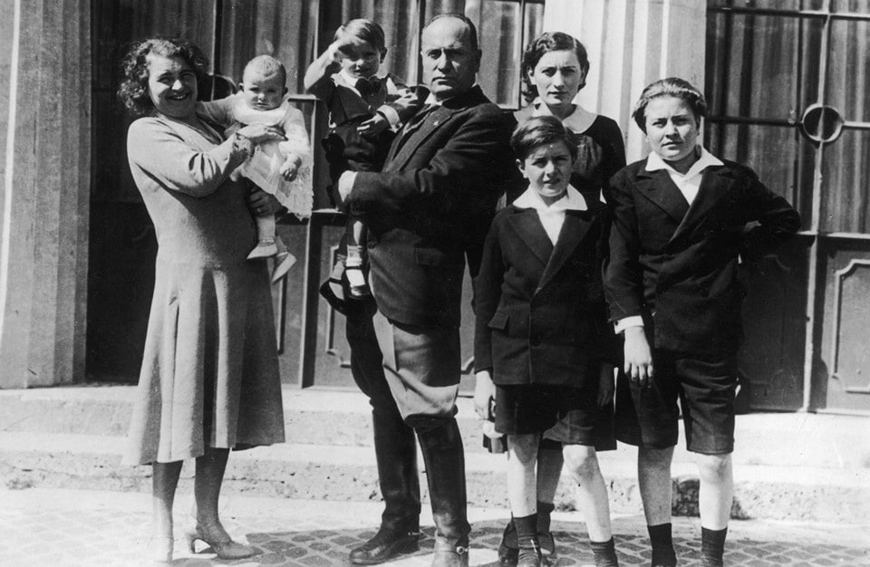 Benito Mussolini family