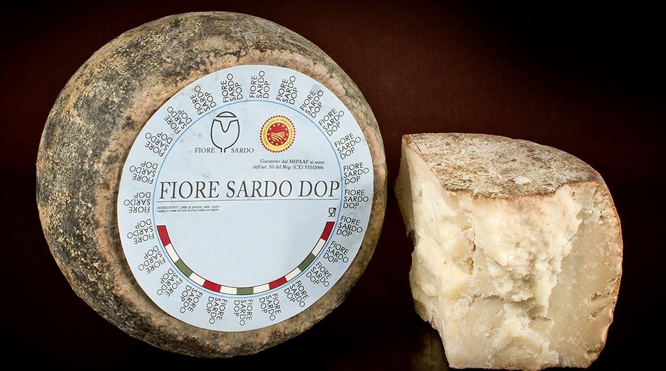 Fiore Sardo cheese Sardinia