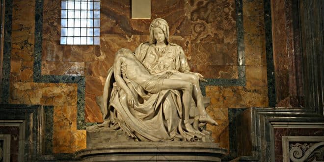 Michelangelo's Pieta in the Vatican