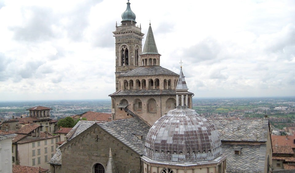Basilica di Santa Maria Maggiore in Bergamo, Italy