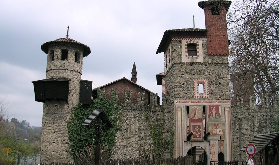 Medieval village and fortress