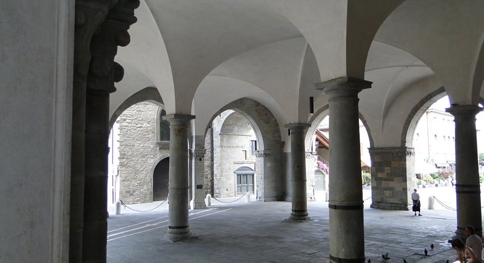 The Old Town Hall in Bergamo