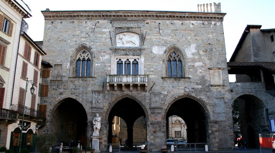 The Old Town Hall in Bergamo