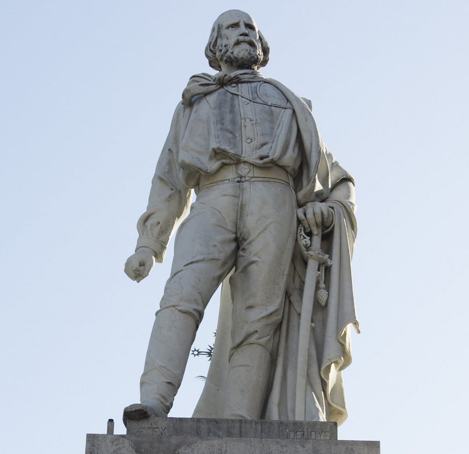 Monument to Giuseppe Garibaldi in Nice