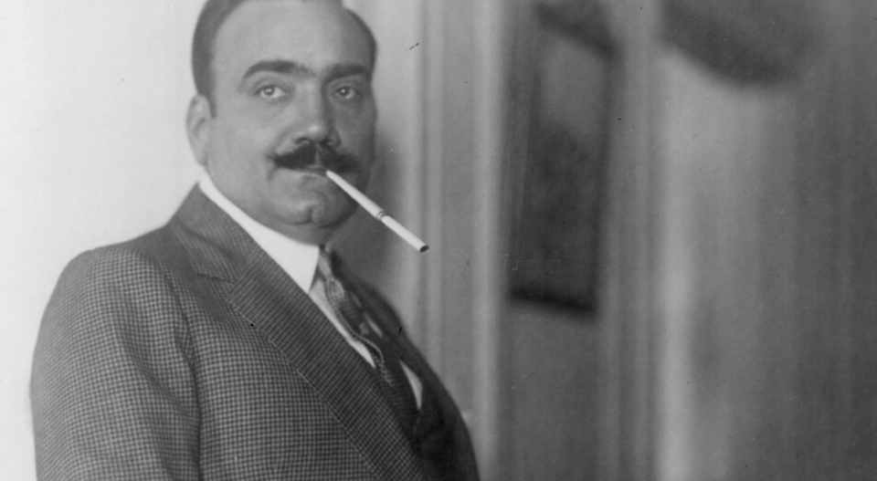 Enrico Caruso - a short, strong man with a chic mustache