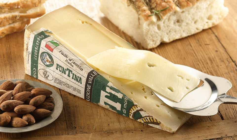 Fontina - semi-hard cheese of medium maturity
