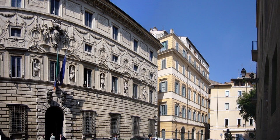 Palace of Spada in Rome