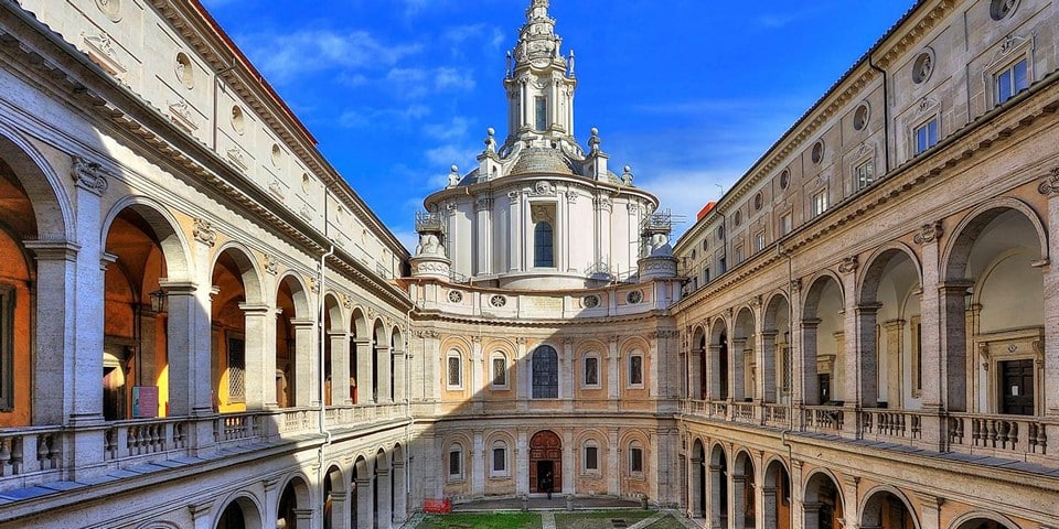 Church of Sant Ivo alla Sapienza in Rome