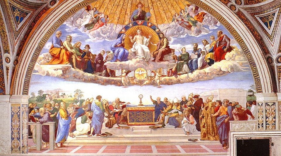 Stanza della Segnatura by Rafael Santi in Vatican