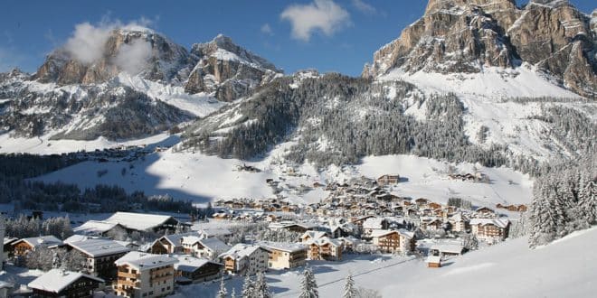 Corvara Ski Resort in Italy