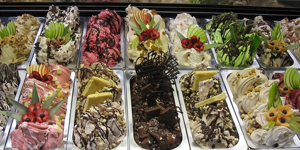 The calorie content of gelato depends on the ingredients included in it.
