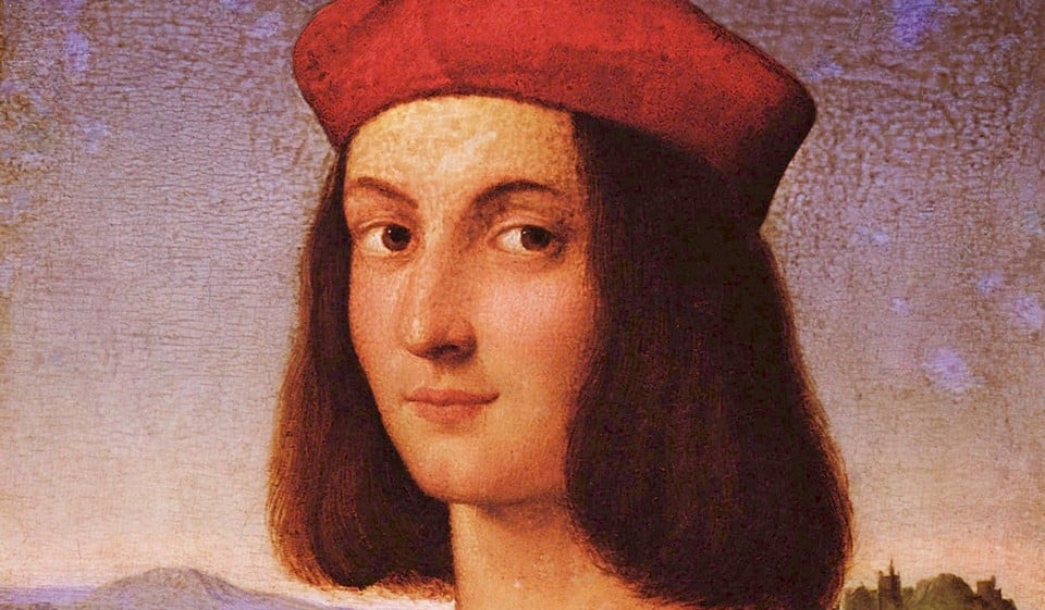 Portrait of Pietro Bembo by Rafael Santi