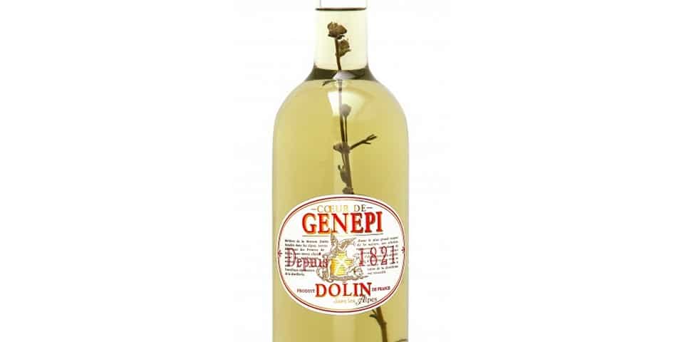 Herbal liqueur Genepi