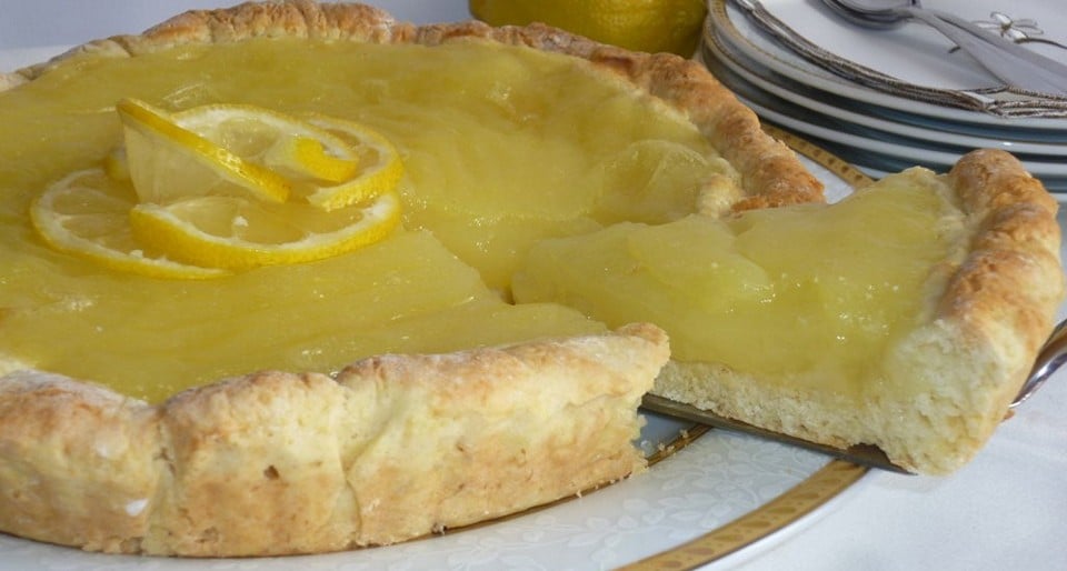 lemon crostata