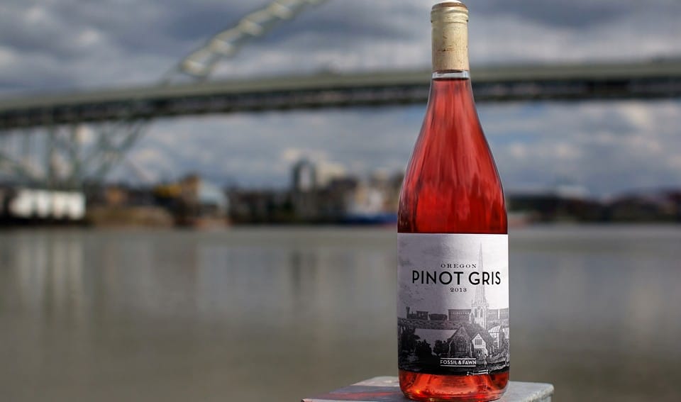 rosé wine Pinot Grigio