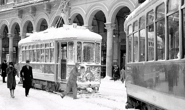 snowfall in Rome on 30 December 1939