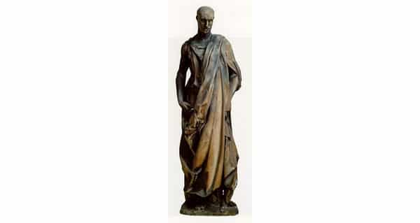 The statue of the prophet Habakkuk was made by Donatello in 1427-1435