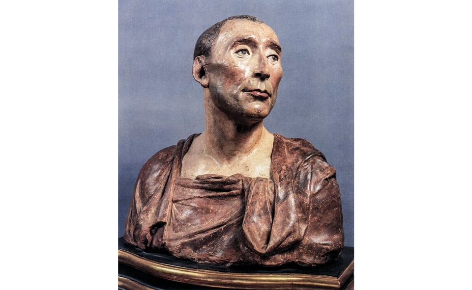 Donatello's first bust sculpture of Niccolò da Uzzano