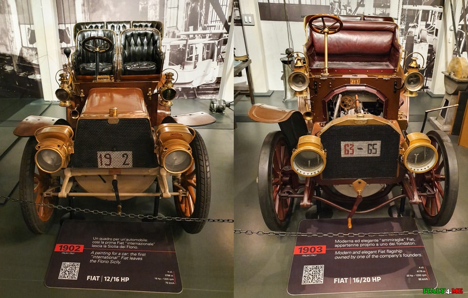 1902 and 1903 Fiat cars