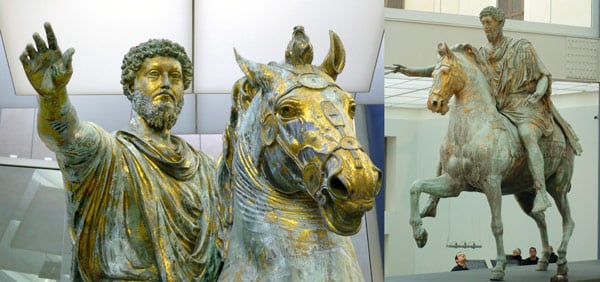 equestrian statue of Marcus Aurelius (Marcus Aurelius Antoninus)