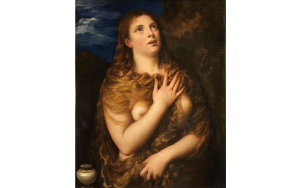 picture Penitent Mary Magdalene artist Titian Vecellio