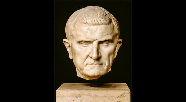 Marcus Licinius Crassus marble sculpture Marble sculpture of Marcus Licinius Crassus