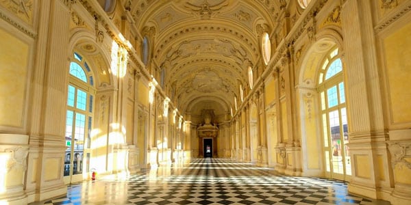 Grand Gallery in the Royal Palace of Venaria