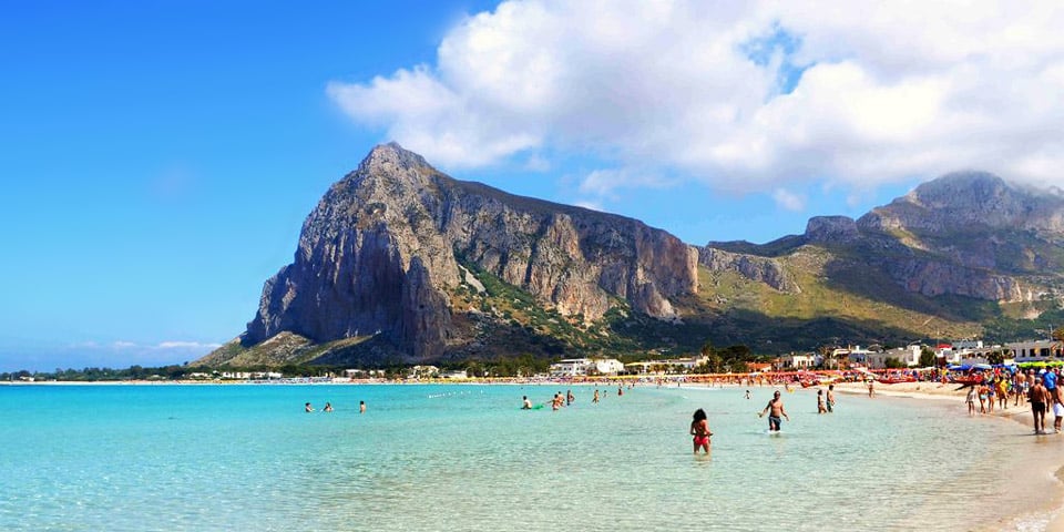 San Vito Lo Capo beach Sicily, Italy