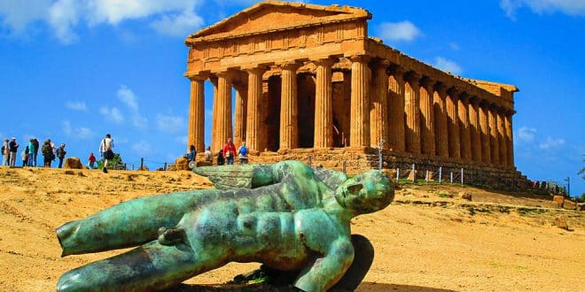 Valley of the Temples in Agrigento, Sicily