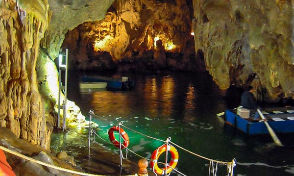 Emerald Grotto (Grotta dello Smeraldo), Amalfi coast