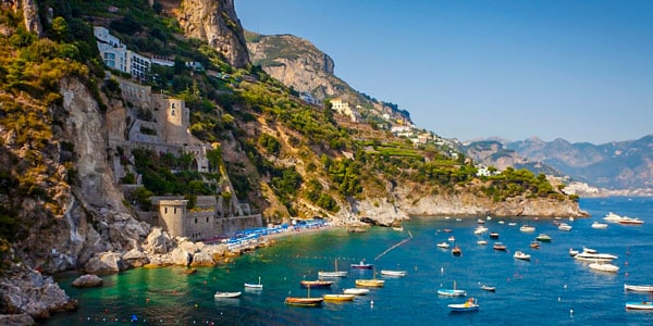 Conca dei Marini beach Amalfi coast