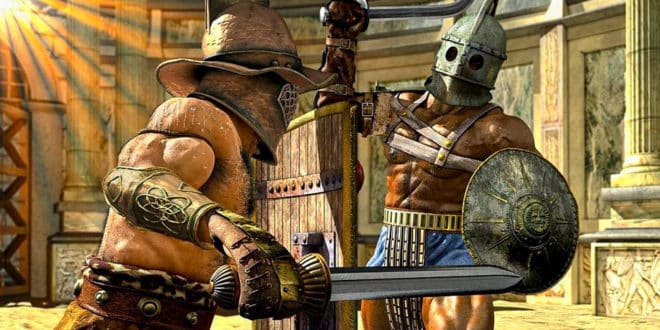 Gladiator games in ancient Rome