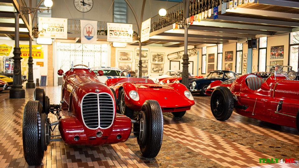 Private collection of cars in Italy
