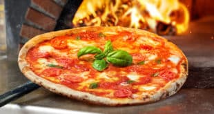 Italian Pizza in the oven