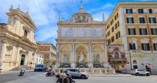 Aqua Felice Fountain (Moses) in Rome