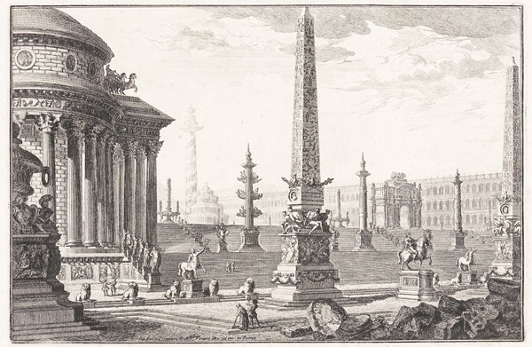 Capitol engraving by Giovanni Battista Piranesi