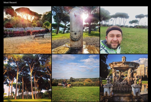 Villa Pamphilj Instagram