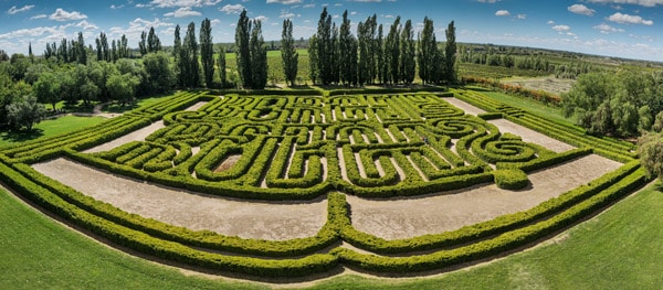 Borges Labyrinth in Argentina